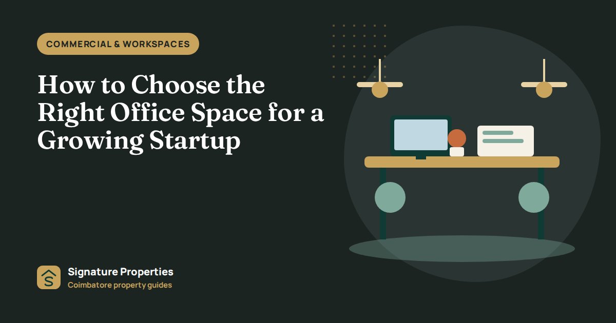 Choosing office space for a startup