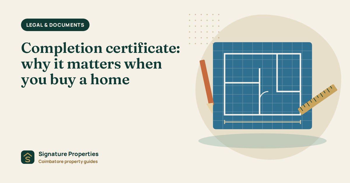 Completion certificate: why it matters when you buy a home