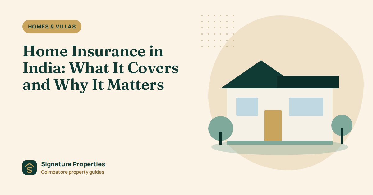 Home Insurance in India: What It Covers and Why It Matters
