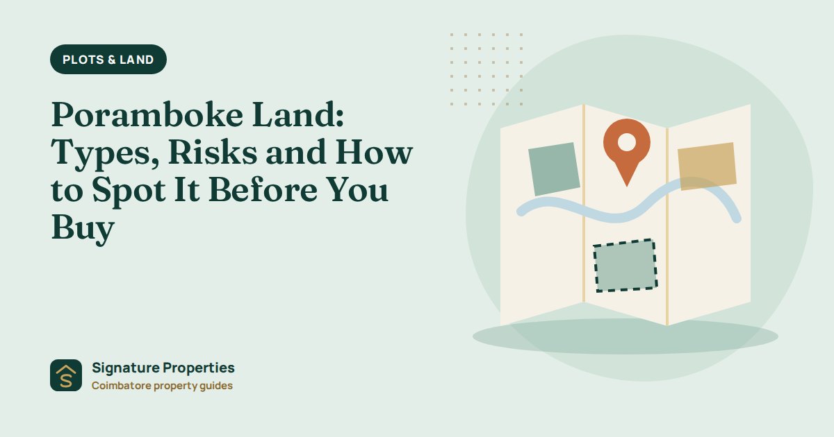 Poramboke Land: Types, Risks and How to Spot It Before You Buy