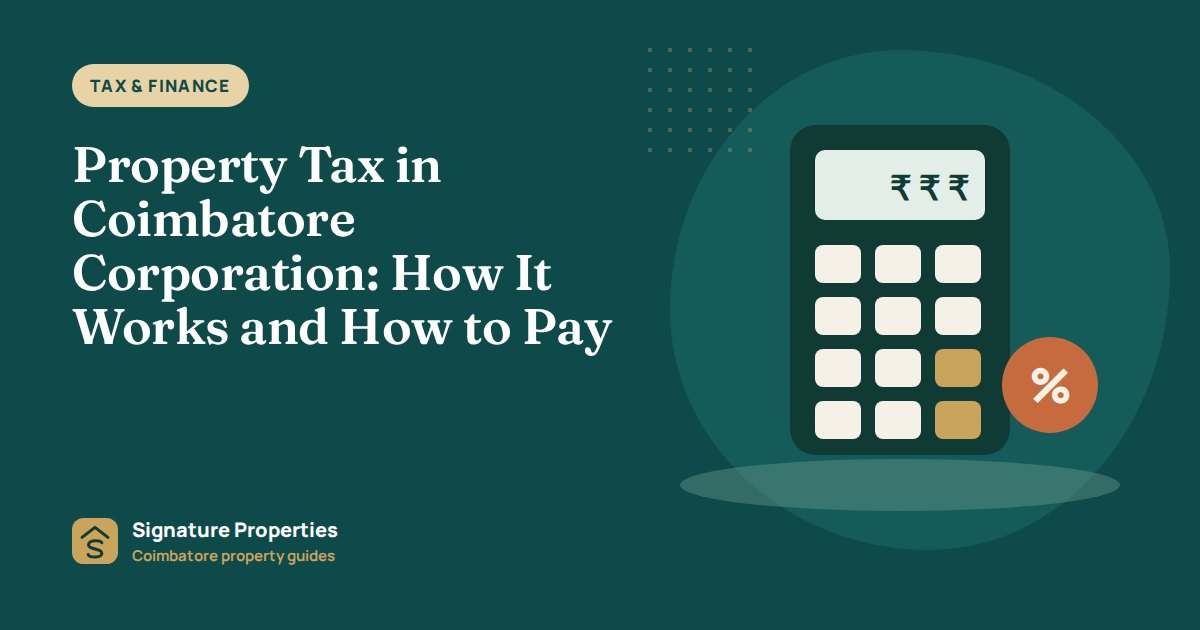 Property Tax in Coimbatore Corporation: How It Works and How to Pay