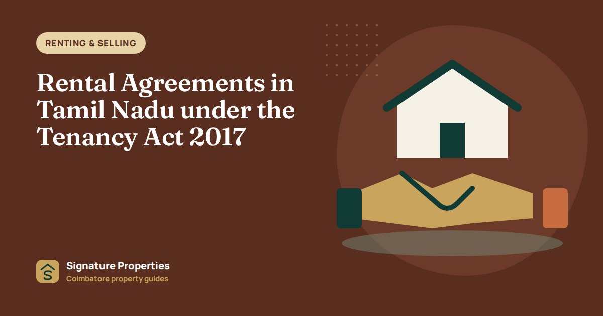 Rental Agreements in Tamil Nadu under the Tenancy Act 2017