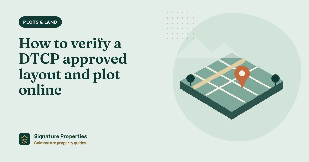 How to verify a DTCP approved layout and plot online