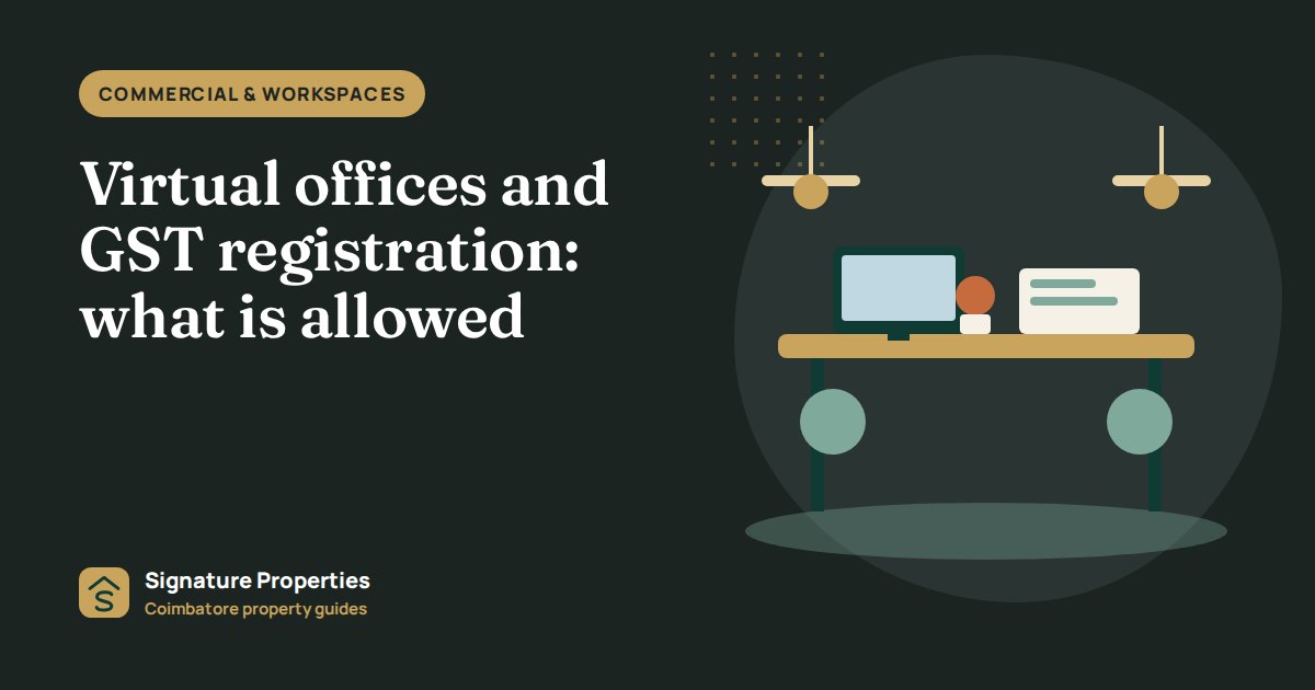 Virtual offices and GST registration: what is allowed